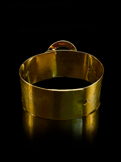 Bracelet manchette serpent