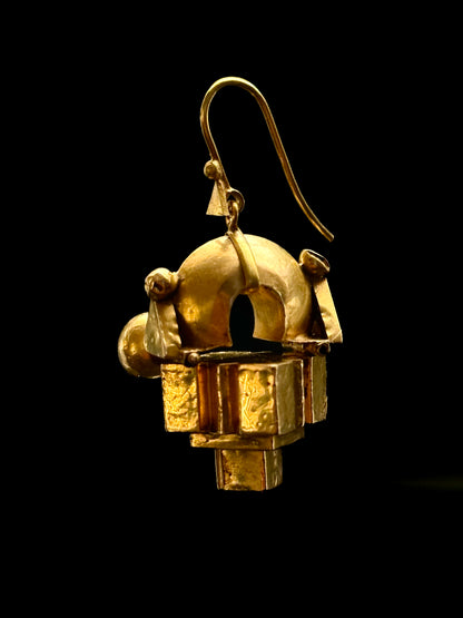 Boucles d'oreilles indiennes Thandatti