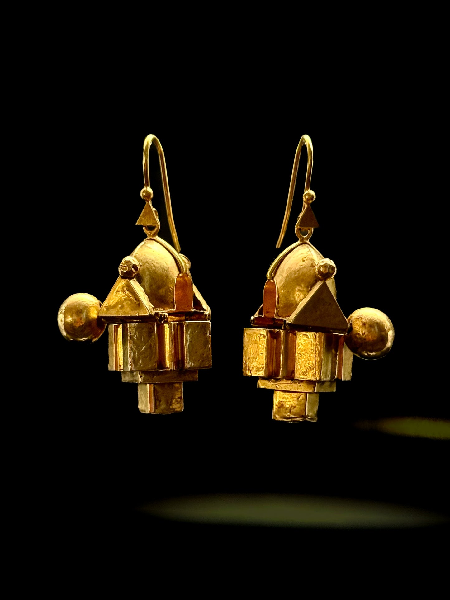 Boucles d'oreilles indiennes Thandatti