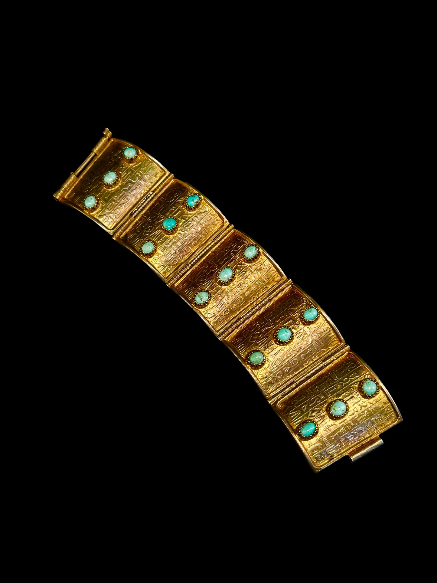 Egyptian hieroglyphs bracelet