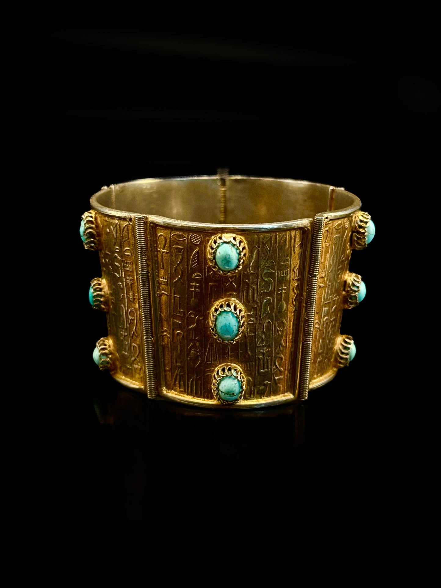 Egyptian hieroglyphs bracelet