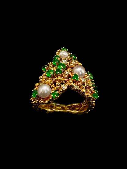 Multistone ring