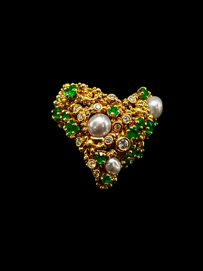 Multistone ring