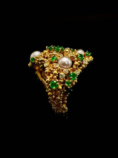 Multistone ring
