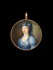 Portrait of a woman pendant