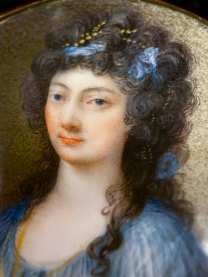 Portrait of a woman pendant