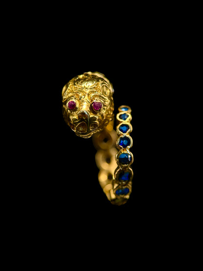 Bague chimère lion