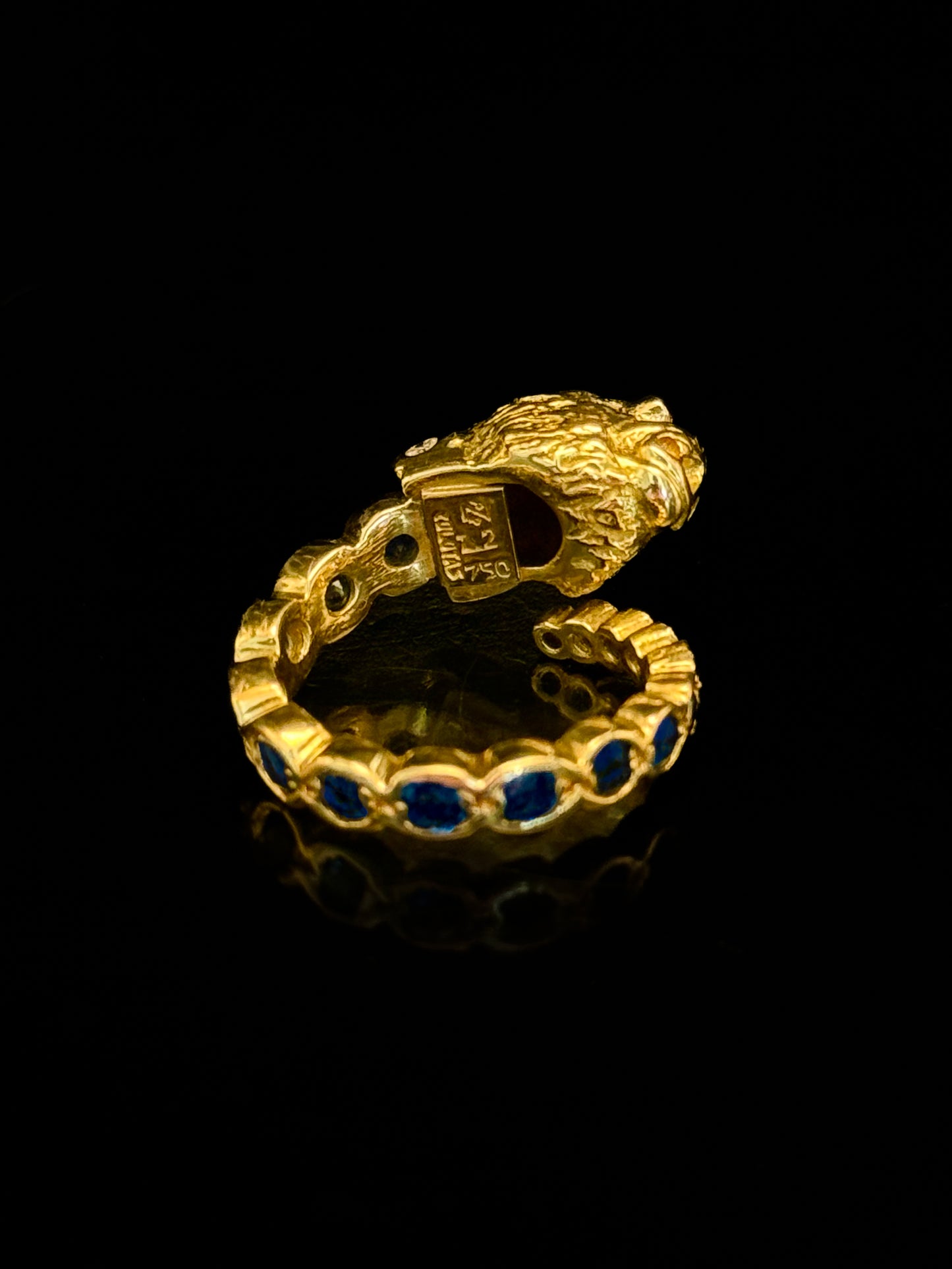 Bague chimère lion