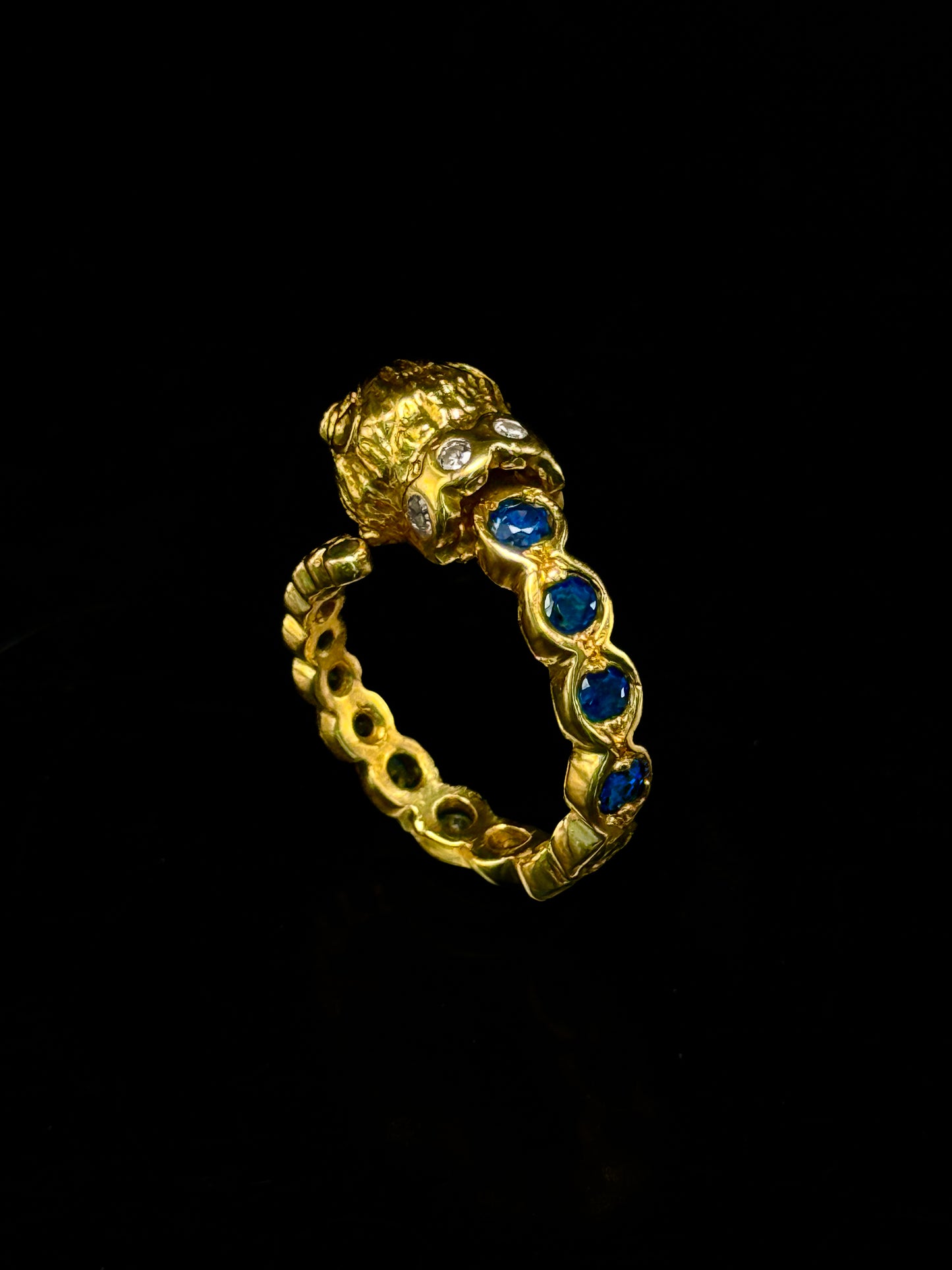 Bague chimère lion