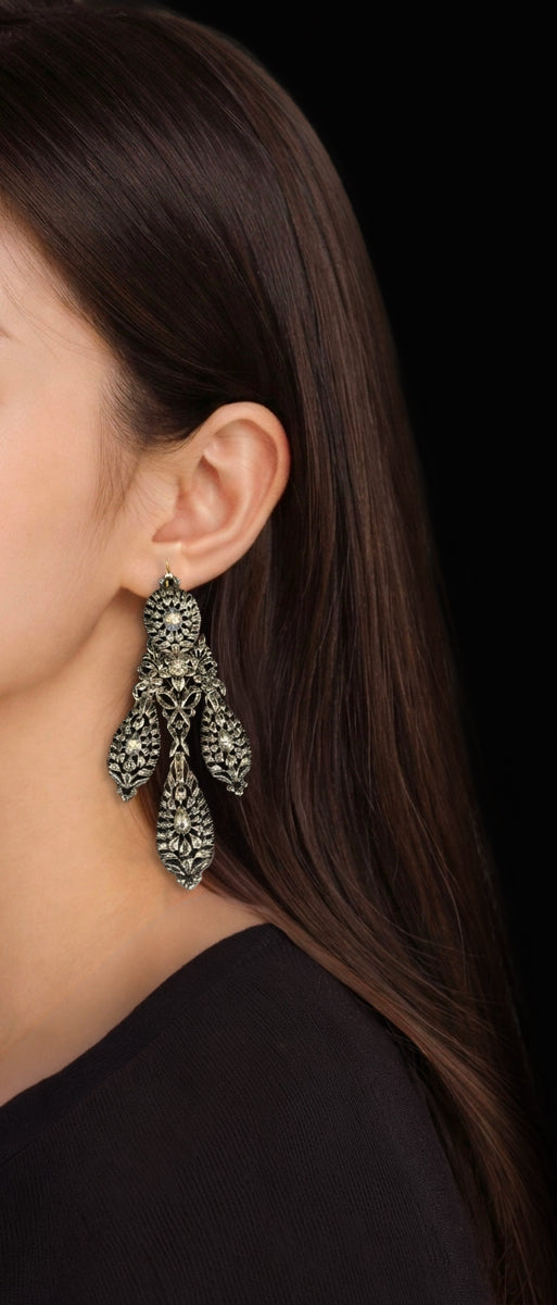 Iberian girandole earrings